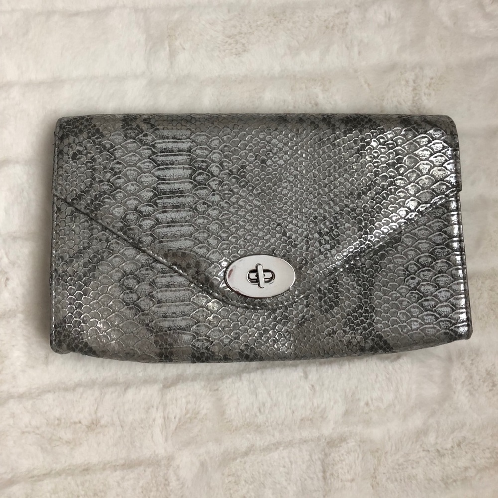 Snake Skin Design Clutch